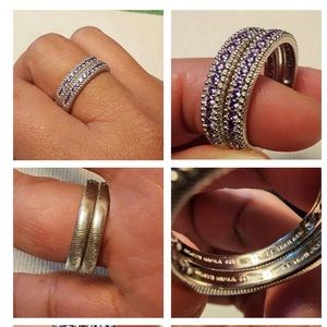 Judith Ripka Stacking
Rings, Size 9 each.
NEW